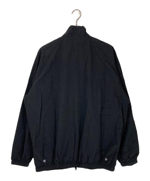 m&m custom performance（エムアンドエム カスタムパフォーマンス）m&m custom performance (エムアンドエム カスタムパフォーマンス) COTTON LIKE NYLON TRACK JACKET ブラック サイズ:XLの古着・服飾アイテム