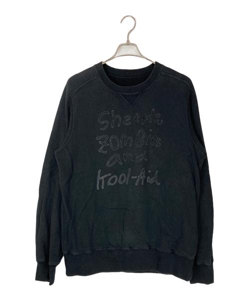 sacai（サカイ）sacai (サカイ) MADSAKI Flock Print Pullover ブラック サイズ:SIZE 4の古着・服飾アイテム