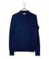JOHN SMEDLEY（ジョンスメドレー）の古着「長袖ニットポロシャツ」｜ネイビー