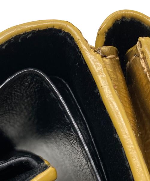 BALENCIAGA（バレンシアガ）BALENCIAGA (バレンシアガ) BBロゴ ミニ ウォレット ゴールドの古着・服飾アイテム