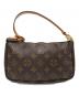 LOUIS VUITTON（ルイ ヴィトン）の古着「ショルダーポーチ」｜ブラウン