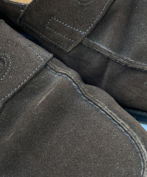 JOHN LOBB（ジョンロブ）JOHN LOBB (ジョンロブ) スウェードローファー ブラウン サイズ:7Eの古着・服飾アイテム