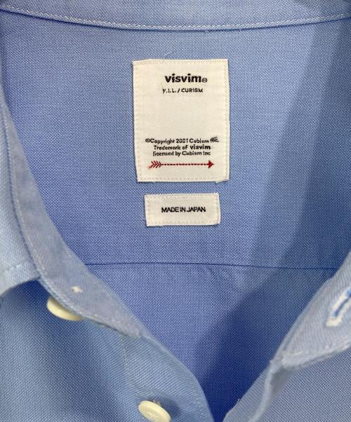 VISVIM（ビズビム）VISVIM (ビズビム) 19SS ALBACORE HEMI SHIRT L/S BUYI ブルー サイズ:3の古着・服飾アイテム