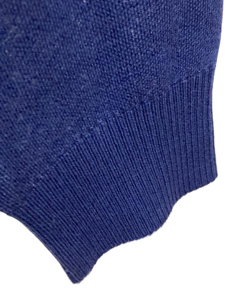 m&m custom performance（エムアンドエム カスタムパフォーマンス）m&m custom performance (エムアンドエム カスタムパフォーマンス) MASSES (マシス) マシス コラボレーション ジャガードニット ネイビー サイズ:XLの古着・服飾アイテム