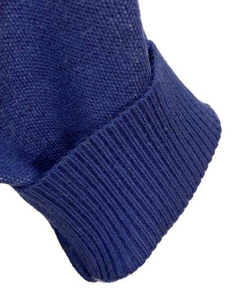 m&m custom performance（エムアンドエム カスタムパフォーマンス）m&m custom performance (エムアンドエム カスタムパフォーマンス) MASSES (マシス) マシス コラボレーション ジャガードニット ネイビー サイズ:XLの古着・服飾アイテム