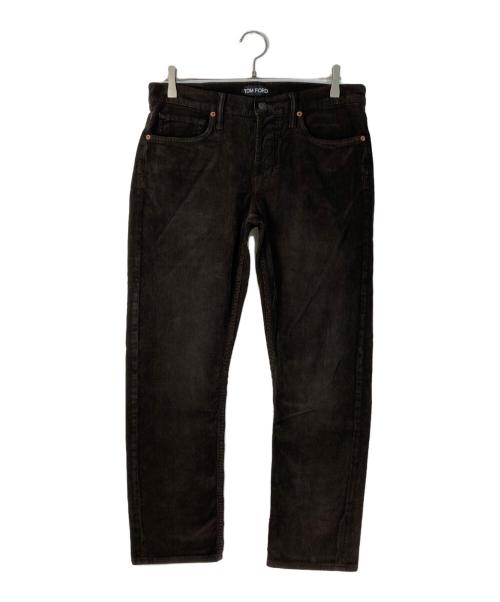 TOM FORD（トムフォード）TOM FORD (トムフォード) コーデュロイパンツ ブラウン サイズ:32の古着・服飾アイテム