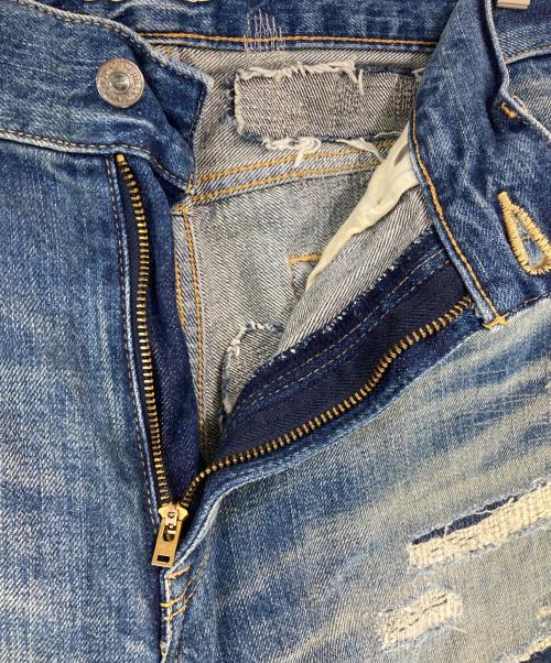 Ron Herman（ロンハーマン）Ron Herman (ロンハーマン) ダメージ加工デニムパンツ インディゴ サイズ:31の古着・服飾アイテム