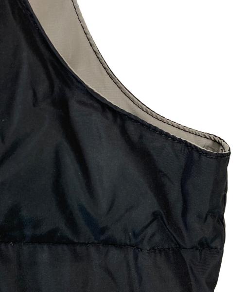 RockyMountainFeatherBed（ロッキーマウンテンフェザーベッド）RockyMountainFeatherBed (ロッキーマウンテンフェザーベッド) レザーヨークボアダウンベスト ブラック サイズ:38の古着・服飾アイテム