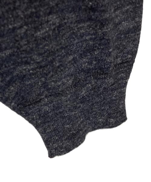 ERMENEGILDO ZEGNA（エルメネジルド・ゼニア）Ermenegildo Zegna (エルメネジルド・ゼニア) カシミヤ×シルク×リネンニット ネイビー サイズ:54の古着・服飾アイテム