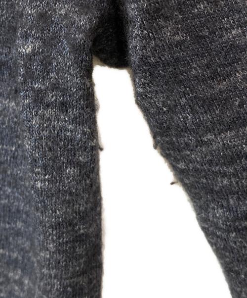 ERMENEGILDO ZEGNA（エルメネジルド・ゼニア）Ermenegildo Zegna (エルメネジルド・ゼニア) カシミヤ×シルク×リネンニット ネイビー サイズ:54の古着・服飾アイテム