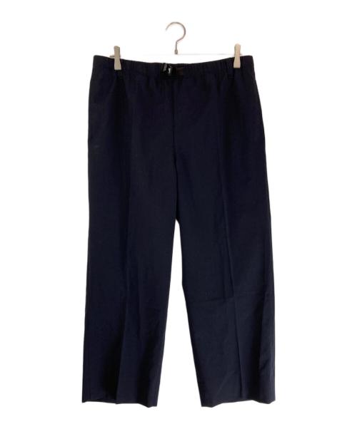 GRAMICCI（グラミチ）GRAMICCI (グラミチ) KIYONAGA&CO. (キヨナガ＆コー) EASY SLACKS S/S BY LORO PIANA ネイビー サイズ:XLの古着・服飾アイテム