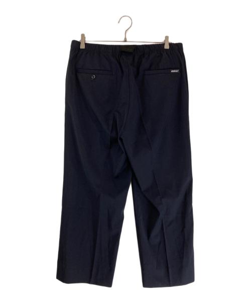 GRAMICCI（グラミチ）GRAMICCI (グラミチ) KIYONAGA&CO. (キヨナガ＆コー) EASY SLACKS S/S BY LORO PIANA ネイビー サイズ:XLの古着・服飾アイテム