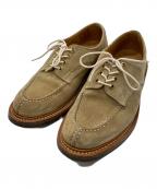 Tricker'sトリッカーズ）の古着「ハンドソーンダービーシューズ」｜ベージュ