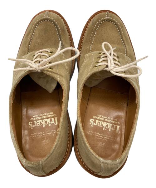 Tricker's（トリッカーズ）Tricker's (トリッカーズ) ハンドソーンダービーシューズ ベージュ サイズ:7の古着・服飾アイテム