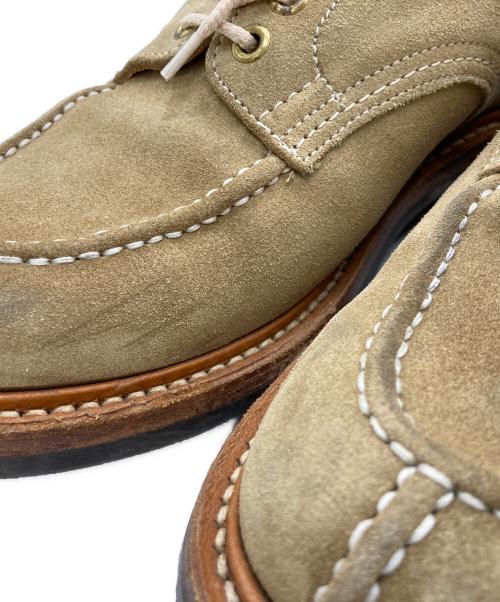 Tricker's（トリッカーズ）Tricker's (トリッカーズ) ハンドソーンダービーシューズ ベージュ サイズ:7の古着・服飾アイテム