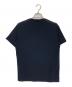 PRADA SPORTS (プラダスポーツ) ナイロン切替 ラバーロゴ クルーネック半袖Tシャツ ブラック サイズ:SIZE L：10000円