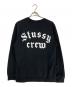 stussy (ステューシー) オールドイングリッシュロゴスウェット ブラック サイズ:Ⅿ：14000円
