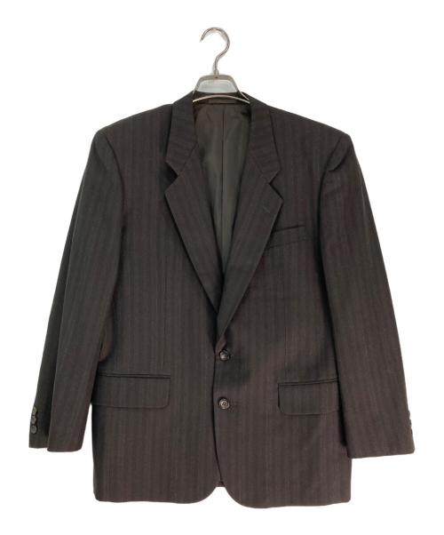 COMME des GARCONS HOMME（コムデギャルソン オム）COMME des GARCONS HOMME (コムデギャルソン オム) ストライプセットアップスーツ ブラウン サイズ:Sの古着・服飾アイテム