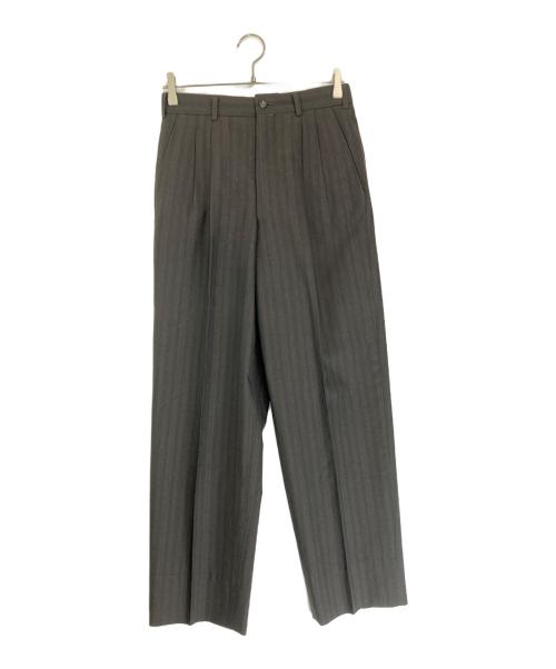 COMME des GARCONS HOMME（コムデギャルソン オム）COMME des GARCONS HOMME (コムデギャルソン オム) ストライプセットアップスーツ ブラウン サイズ:Sの古着・服飾アイテム