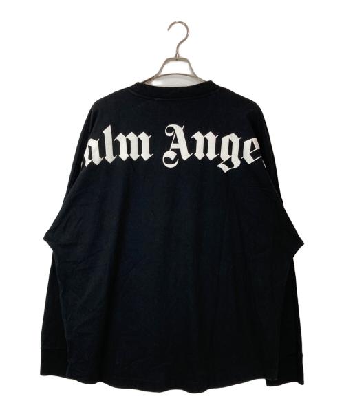Palm Angels（パーム エンジェルス）Palm Angels (パーム エンジェルス) クラシックロゴオーバー 長袖Tシャツ ブラック サイズ:XXLの古着・服飾アイテム