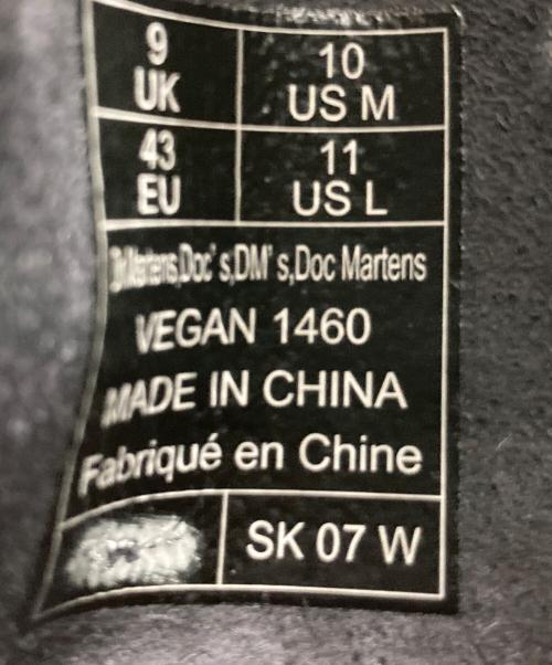 Dr.Martens（ドクターマーチン）Dr.Martens (ドクターマーチン) 8ホールブーツ ブラック サイズ:UK9の古着・服飾アイテム