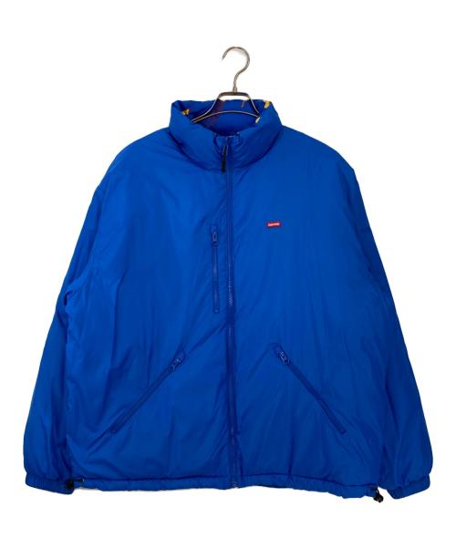 SUPREME（シュプリーム）Supreme (シュプリーム) ウォッチリバーシブルパフジャケット ブルー サイズ:Lの古着・服飾アイテム