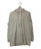 RICK OWENSリックオウエンス）の古着「プルオーバーパーカー」｜グレー(PEARL)