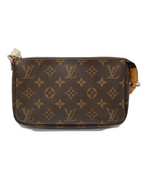 LOUIS VUITTON（ルイ ヴィトン）LOUIS VUITTON (ルイ ヴィトン) ポシェット・アクセソワール ブラウンの古着・服飾アイテム