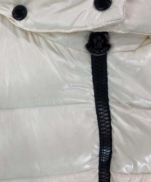 MONCLER（モンクレール）MONCLER (モンクレール) バディ ジップアップダウンジャケット アイボリーの古着・服飾アイテム