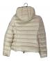 MONCLER (モンクレール) バディ ジップアップダウンジャケット アイボリー：38000円
