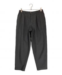 MARNI（マルニ）の古着「ウールトロピカルシャーリング1Pテーパードパンツ」｜グレー