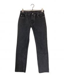 Maison Margiela（メゾンマルジェラ）の古着「ヴィンテージウォッシュスリムフィットジーンズ」｜グレー