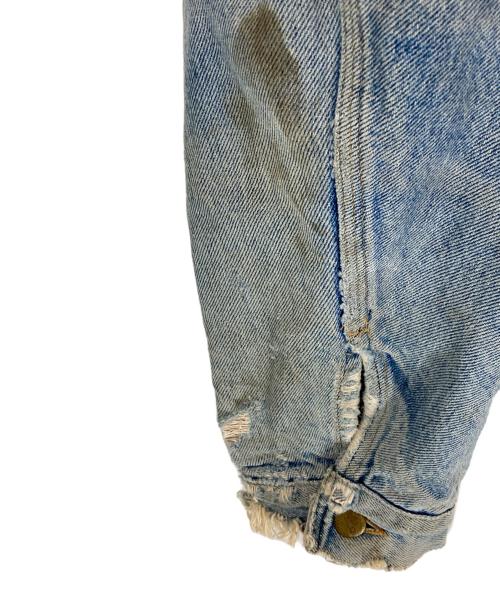 CarHartt（カーハート）CarHartt (カーハート) ヴィンテージ裏ネルデニムジャケット インディゴ サイズ:46Tの古着・服飾アイテム