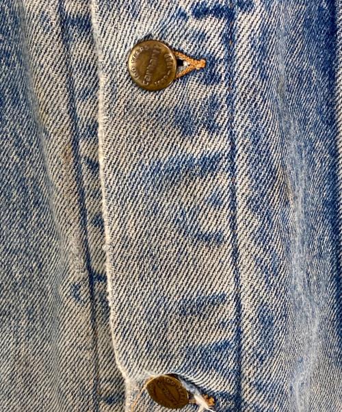 CarHartt（カーハート）CarHartt (カーハート) ヴィンテージ裏ネルデニムジャケット インディゴ サイズ:46Tの古着・服飾アイテム