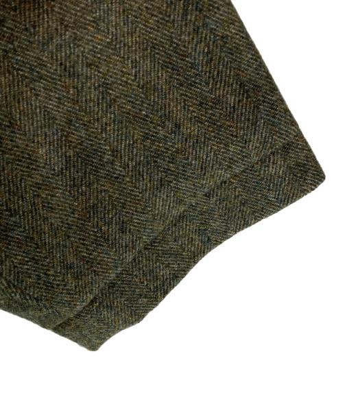 YOKE（ヨーク）YOKE (ヨーク) OVERSIZED DOUBLE BREASTE HALF COAT グリーン サイズ:3の古着・服飾アイテム