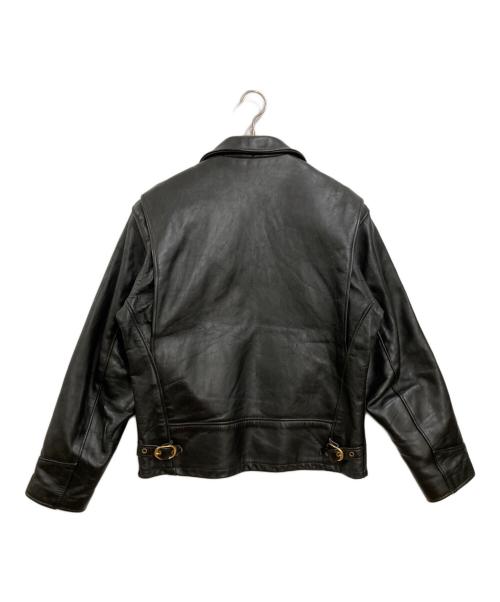 Schott（ショット）Schott (ショット) レザートラッカージャケット ブラック サイズ:40の古着・服飾アイテム