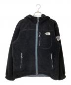 THE NORTH FACEザ ノース フェイス）の古着「PLAY GREEN FLEECE HOODIE」｜ブラック