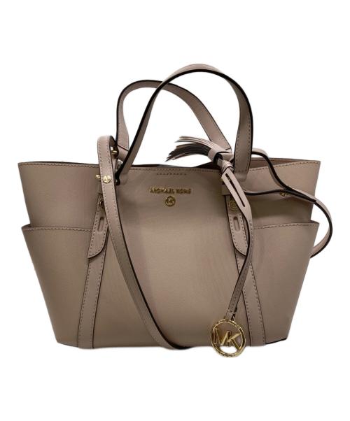 MICHAEL KORS（マイケル・コース）MICHAEL KORS (マイケル・コース) 2WAYバッグ ピンクの古着・服飾アイテム