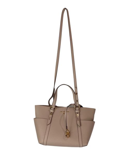 MICHAEL KORS（マイケル・コース）MICHAEL KORS (マイケル・コース) 2WAYバッグ ピンクの古着・服飾アイテム