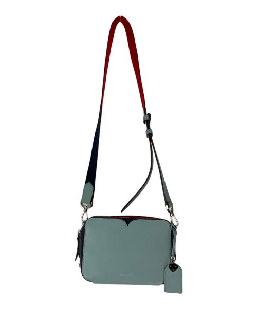 Kate Spade（ケイトスペード）Kate Spade (ケイトスペード) キャンディッドミディアムカメラバッグ ブルーの古着・服飾アイテム