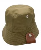 LONGCHAMPロンシャン）の古着「リバーシブルバケットハット」｜ネイビー×カーキ