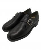 MARGARET HOWELL ideaマーガレット ハウエル アイディア）の古着「モンクストラップローファー」｜ブラック