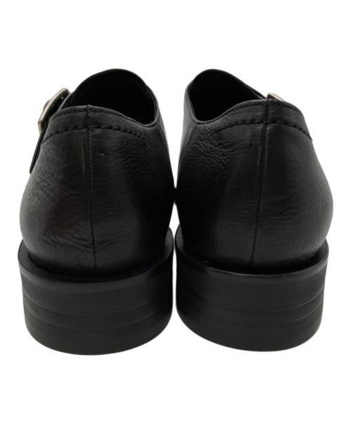 MARGARET HOWELL idea（マーガレット ハウエル アイディア）MARGARET HOWELL idea (マーガレット ハウエル アイディア) モンクストラップローファー ブラック サイズ:22.5cmの古着・服飾アイテム