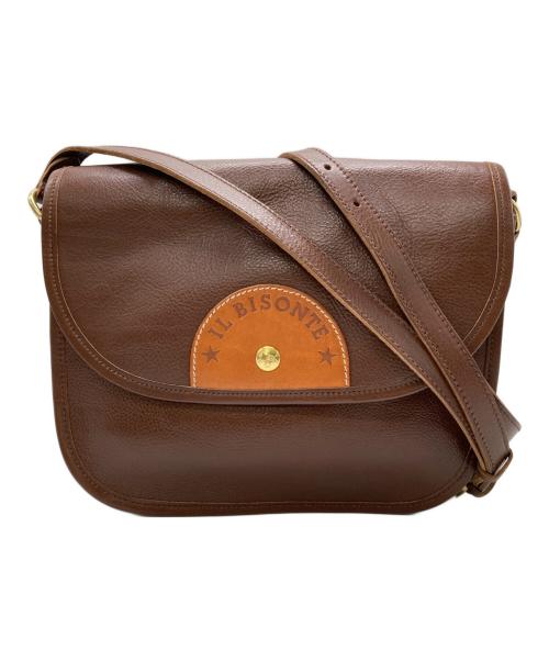 IL BISONTE（イル ビゾンテ）IL BISONTE (イル ビゾンテ) Crossbody Bag ブラウンの古着・服飾アイテム
