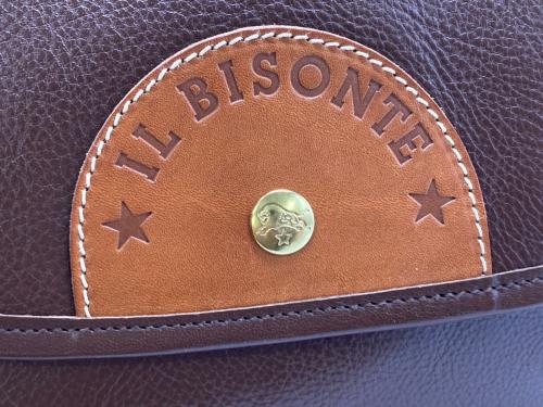 IL BISONTE（イル ビゾンテ）IL BISONTE (イル ビゾンテ) Crossbody Bag ブラウンの古着・服飾アイテム