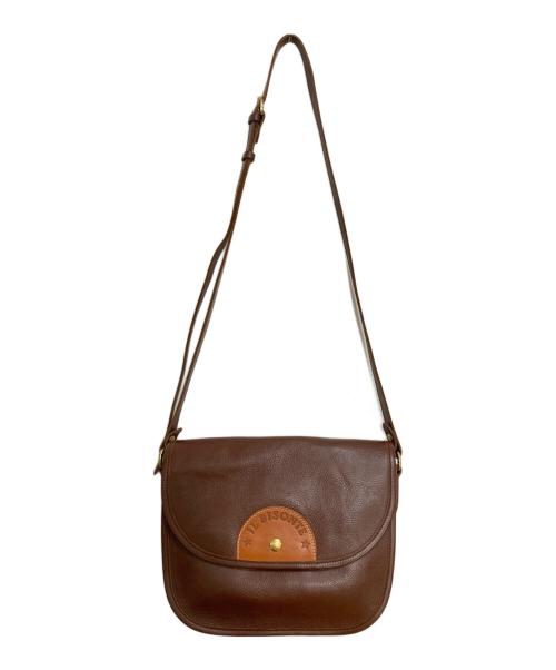 IL BISONTE（イル ビゾンテ）IL BISONTE (イル ビゾンテ) Crossbody Bag ブラウンの古着・服飾アイテム