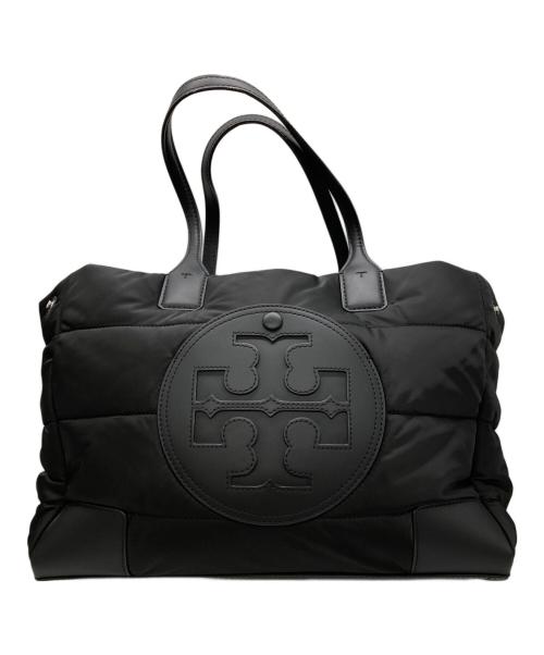 TORY BURCH（トリーバーチ）TORY BURCH (トリーバーチ) キルティングトートバッグ ブラックの古着・服飾アイテム