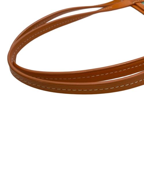 POLO RALPH LAUREN（ポロ・ラルフローレン）POLO RALPH LAUREN (ポロ・ラルフローレン) オックスフォード チェック ミディアム Bellport トート オレンジの古着・服飾アイテム