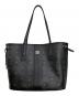 MCM（エムシーエム）の古着「Reversible Liz Shopper in Visetos」｜ブラック