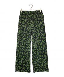 journal standard L'essage（ジャーナルスタンダード レサージュ）の古着「ペイズリープリントパンツ」｜ブラック